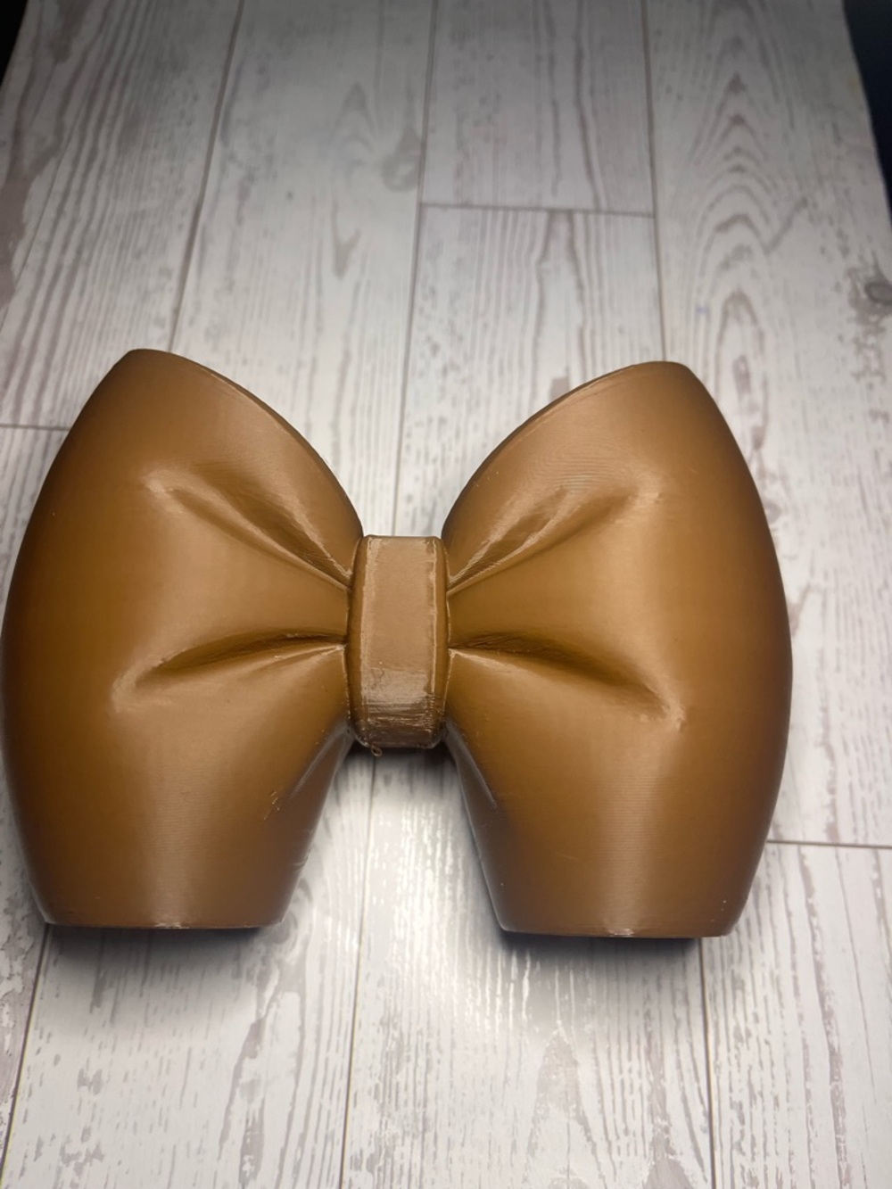 Brown Bow make up brush holder